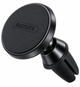 Автотримач REMAX RM-C28 Air Vent Metal Holder Black магнітний на дефлектор - зображення 1