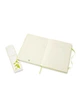 Блокнот Moleskine Classic большой, нелинованный, лимонно-зелёный (QP092C2) 8056420850901 - изображение 3