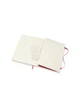 Блокнот Moleskine Classic большой, нелинованный Красный Мягкий (QP623F2) 8055002854696 - изображение 5