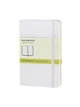 Записная книжка Moleskine Classic карманная, Нелинованная Белая (QP012WH) 9788866137191 - изображение 1