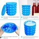 Силиконовая форма для льда с крышкой Ice Cube Maker Genie - изображение 10