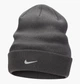 Шапка Nike Peak Swoosh ONE SIZE Сірий FB6492-068 - изображение 1