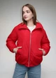 Женская утепленная куртка Eva Classic ЛУНА красный 50 - изображение 2