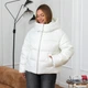 Пуховик женский зимний UF-Fashion 1135-BM XS молочный - изображение 3