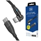 Кабель 3mk Hyper Cable N-Series USB-C / USB-C 1m PD 3.0 QC 3.0 20V/5A 100W Black (5903108758222) - изображение 1