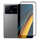 Защитное стекло для телефона Xiaomi Poco X6 Pro 5G противоударное полноэкранное черное (с олеофобным покрытием) - изображение 1