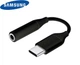 Перехідник SAMSUNG Type-C на 3.5mm Black - зображення 1