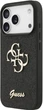 Etui Guess Fixed Glitter Big 4G do iPhone 18 Pro / 17 Pro czarne (GUE005495) - obraz 2