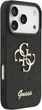 Etui Guess Fixed Glitter Big 4G do iPhone 18 Pro / 17 Pro czarne (GUE005495) - obraz 4