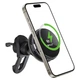 Автотримач ACEFAST D66, QI2, 25W, cooling wireless charging car holder for air vent, 4.7-6.9", black - зображення 4