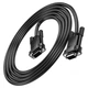 Кабель HOCO US11 Male to Male data cable VGA to VGA 2m Black - зображення 5