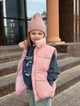 Безрукавка на замочку рожева для дівчинки 120 р. - изображение 1