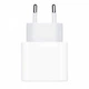 Зарядний пристрій для iPhone Apple ORIGINAL 20 Вт USB Type-C Білий (MUVV3ZM/A) - изображение 1