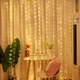 Штора Роса Люкс (силиконовая оболочка) с крючками от USB, 3x3 метра, 300 LED, Теплый белый - изображение 5