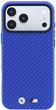 Etui BMW M Carbon Metal Logo MagSafe do Apple iPhone 17 Pro Max/18 Pro Max Blue (BMHMP18X26SWPCILB) - obraz 3