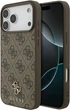 Etui Guess 4G Small Classic Logo MagSafe do Apple iPhone 17 Pro Max/18 Pro Max Brown (GUHMP18XP4SM4MW) - obraz 1