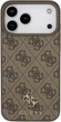 Etui Guess 4G Small Classic Logo MagSafe do Apple iPhone 17 Pro Max/18 Pro Max Brown (GUHMP18XP4SM4MW) - obraz 3