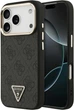 Etui Guess 4G Triangle Logo MagSafe do Apple iPhone 17 Pro/18 Pro Black-Gold (GUHMP18LP4GTDGMK) - obraz 1