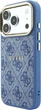 Etui Guess Embossed 4G Classic MagSafe do Apple iPhone 17 Pro/18 Pro Blue (GUHMP18LP4MSEGCB) - obraz 2