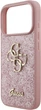 Etui Guess Fixed Glitter Big 4G do Apple iPhone 17 Pro/18 Pro Pink (GUHCP18LHG4SGP) - obraz 6