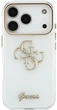 Etui Guess IML 4G Script Metal do Apple iPhone 17 Pro/18 Pro White (GUHCP18L5HC4MLSH) - obraz 3