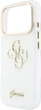 Etui Guess IML 4G Script Metal do Apple iPhone 17 Pro/18 Pro White (GUHCP18L5HC4MLSH) - obraz 6