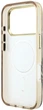 Etui Guess IML Zebra Glitter Triangle Logo MagSafe do Apple iPhone 17 Pro Max/18 Pro Max Gold (GUHMP18X6HZPGTLD) - obraz 7