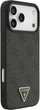 Etui Guess Leather 4G Triangle Strass MagSafe do Apple iPhone 17 Pro Max/18 Pro Max Black (GUHMP18XP4TDPLK) - obraz 4
