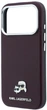 Etui Karl Lagerfeld Grained Choupette Head Metal MagSafe do Apple iPhone 17 Pro Max/18 Pro Max Burgundy (KLHMP18L6PSKCHLR) - obraz 6