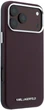 Etui Karl Lagerfeld Grained Elongated Logo MagSafe do Apple iPhone 17 Pro Max/18 Pro Max Burgundy (KLHMP18XPSWGKLR) - obraz 4
