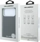 Etui Karl Lagerfeld Grained Elongated Logo MagSafe do Apple iPhone 17 Pro Max/18 Pro Max Black (KLHMP18XPSWGKLK) - obraz 8