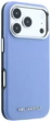 Etui Karl Lagerfeld Grained Elongated Logo MagSafe do Apple iPhone 17 Pro Max/18 Pro Max Blue (KLHMP18XPSWGKLB) - obraz 4