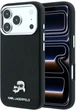 Etui Karl Lagerfeld Grained Heads Metal MagSafe do Apple iPhone 17 Pro/18 Pro Black (KLHMP18L6PSKCHLK) - obraz 1