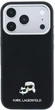 Etui Karl Lagerfeld Grained Heads Metal MagSafe do Apple iPhone 17 Pro/18 Pro Black (KLHMP18L6PSKCHLK) - obraz 3