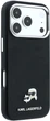 Etui Karl Lagerfeld Grained Heads Metal MagSafe do Apple iPhone 17 Pro/18 Pro Black (KLHMP18L6PSKCHLK) - obraz 4