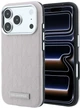 Etui Karl Lagerfeld Grained Mono Resin Logo MagSafe do Apple iPhone 17 Pro/18 Pro Pink (KLHMP18L6PWKLMHP) - obraz 1
