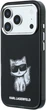 Etui Karl Lagerfeld IML Choupette Body Sketch Print MagSafe do Apple iPhone 17 Pro/18 Pro Black (KLHMP18L6HCIKDK) - obraz 2