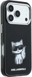 Etui Karl Lagerfeld IML Choupette Body Sketch Print MagSafe do Apple iPhone 17 Pro/18 Pro Black (KLHMP18L6HCIKDK) - obraz 4