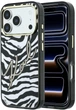 Чохол для смартфона Karl Lagerfeld IML Signature Zebra Glitter MagSafe для Apple iPhone 17 Pro/18 Pro Gold (KLHMP18L6HZSKPGD) - зображення 1