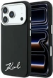 Etui Karl Lagerfeld Saffiano Small Script Metal Logo MagSafe do Apple iPhone 17 Pro Max/18 Pro Max Black (KLHMP18X6PWSKSK) - obraz 1