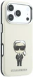 Чохол для смартфона Karl Lagerfeld Smooth Ikonik Sketch MagSafe для Apple iPhone 17 Pro/18 Pro Beige (KLHMP18L6PWKIKDE) - зображення 4