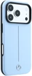 Etui Mercedes-Benz Leather Semi Wrap Iconic Line MagSafe do Apple iPhone 17 Pro/18 Pro Blue (MEHMP18L25PFWSTB) - obraz 4