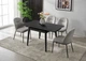 Стол раскладной ProDobro AVENTO CERAMIC 80(130)x80 керамика, черный - изображение 7