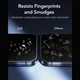 Защитное стекло ESR Ultrafit Armorite (2 pack) для iPhone 18 Pro Max | 17 Pro Max Black (4894240306543) - изображение 7