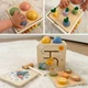 Drewniana kostka edukacyjna Tooky Toy Wiosenna 5 w 1 TP551 (6976831555573) - obraz 9