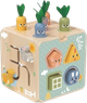 Drewniana kostka edukacyjna Tooky Toy Wiosenna 5 w 1 TP551 (6976831555573) - obraz 1