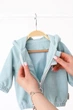 Детский комплект (кофта з капюшоном + штани) MagBaby Luna велюровый 62 см Мятный - изображение 6
