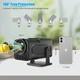 Проектор AGN HY320 LED projector FullHD 300AL 16:9 H726 1G/8G Android 14 HDMI WiFi BT5.0 Grey (AGN-HY320) - зображення 8