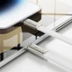 Кабель Acefast C24-01 ultra-thin USB 2.0 Type-C M to Lightning M 1.2м White (6974316286240) - изображение 6