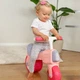 Rowerek biegowy Woopie Baby Huanger ze dźwiękiem Różowy 59295 (5906280659295) - obraz 12
